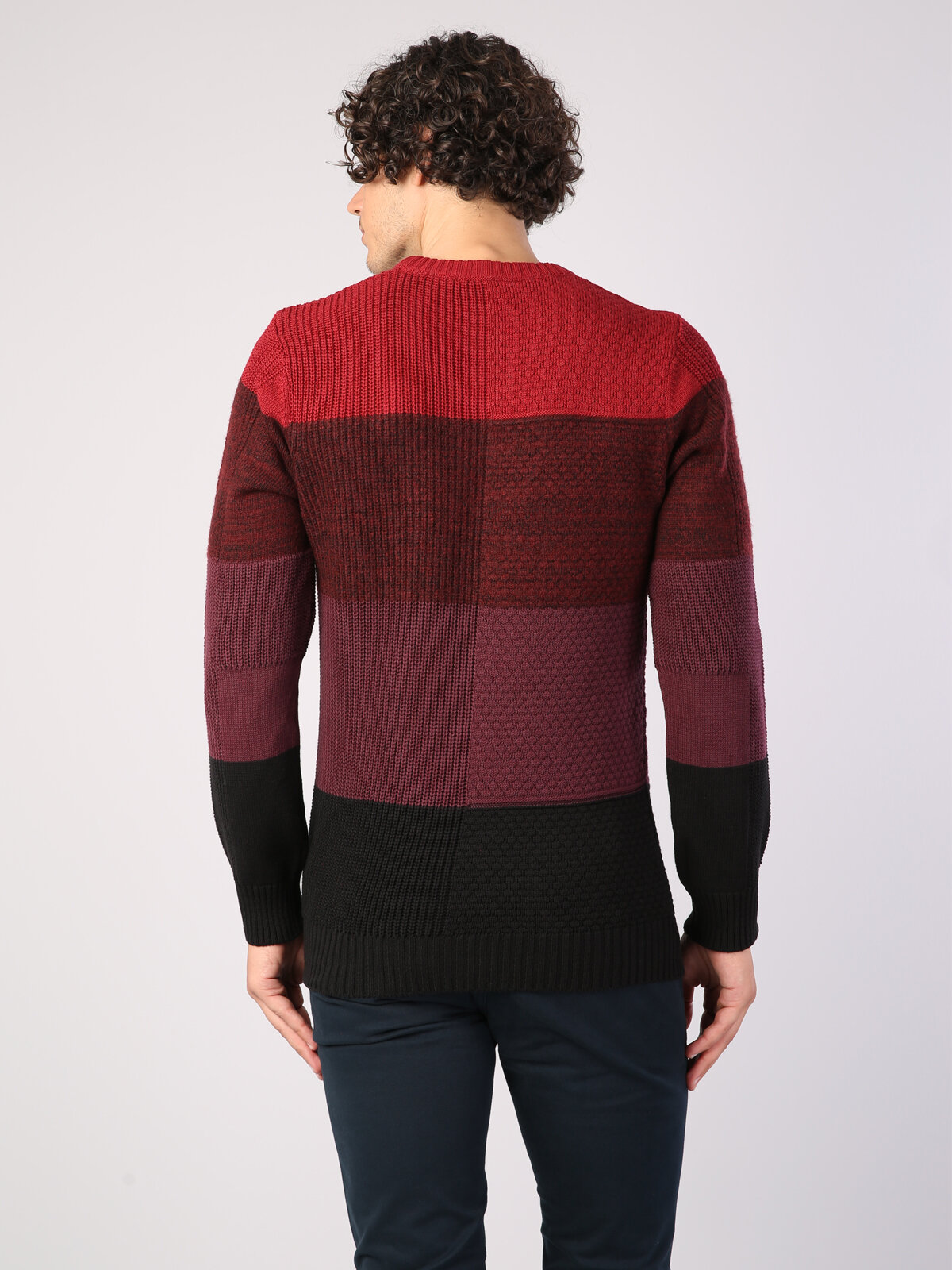 Colins Red Men Sweaters. 2