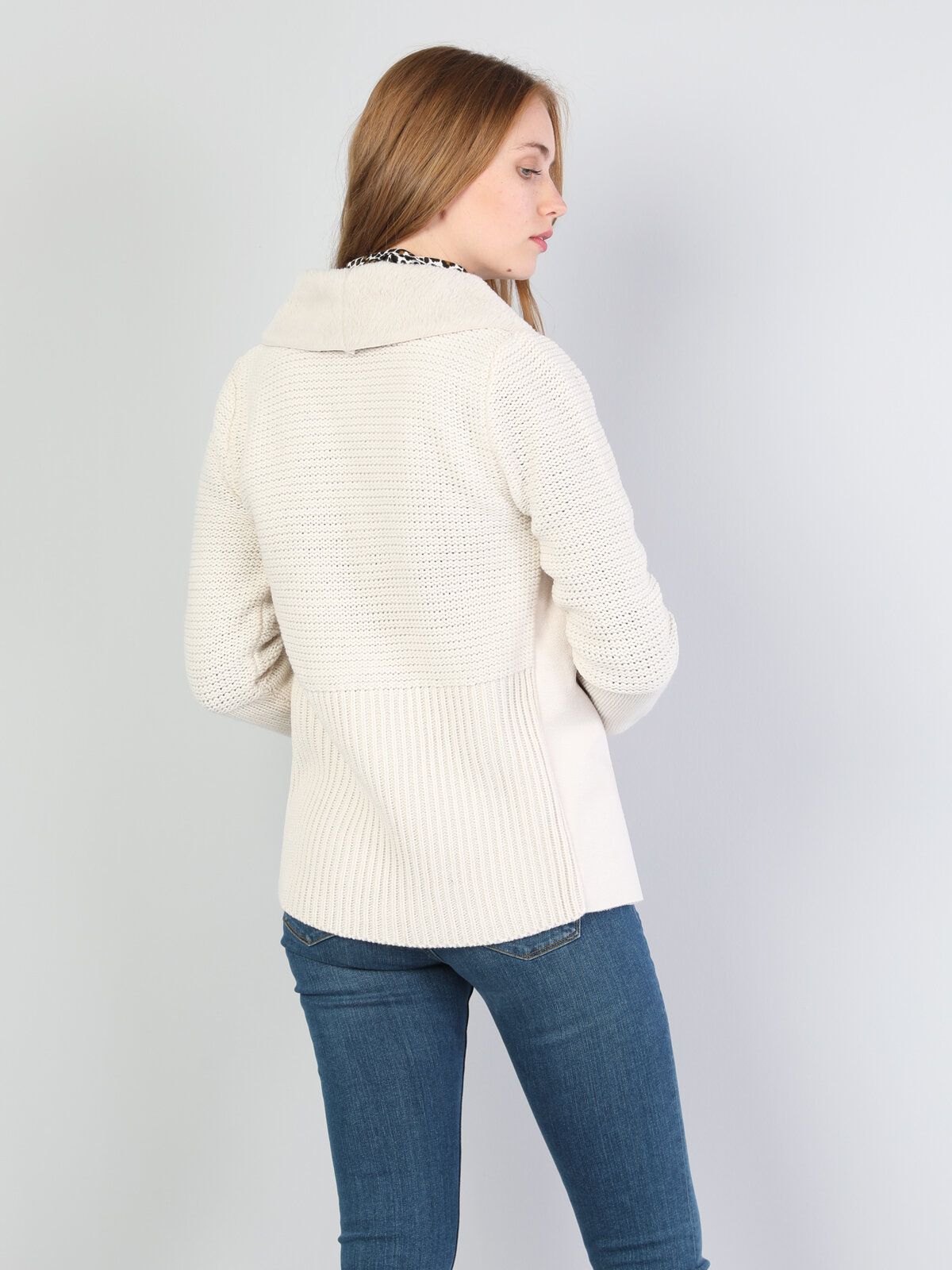 Colins Bej Ceket Yaka  Hırka. 2