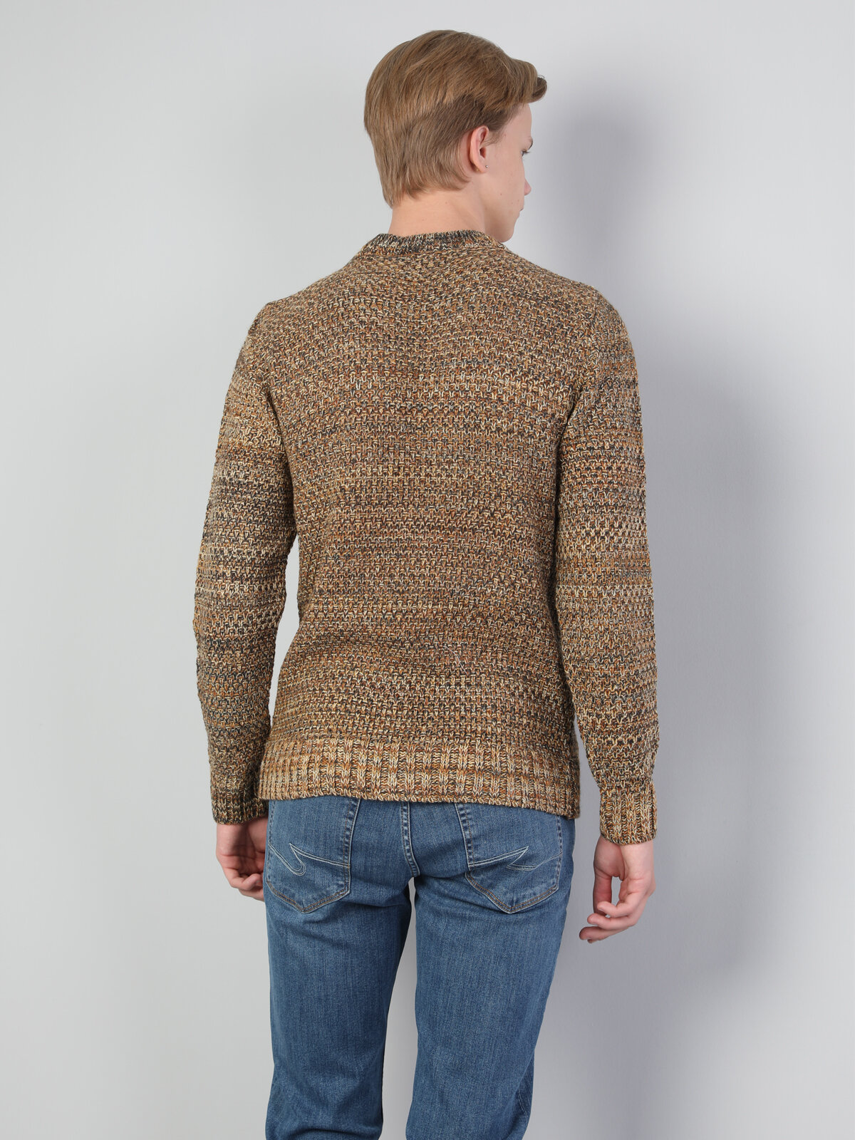 Colins - Brown Men Sweaters