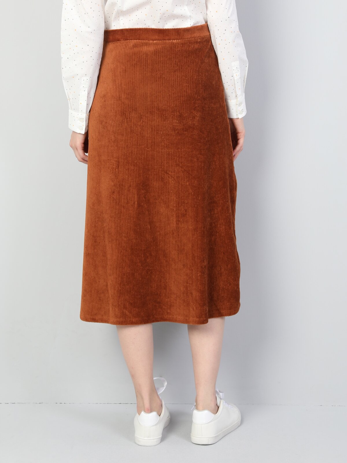 Colins Brown Woman Skirt. 2
