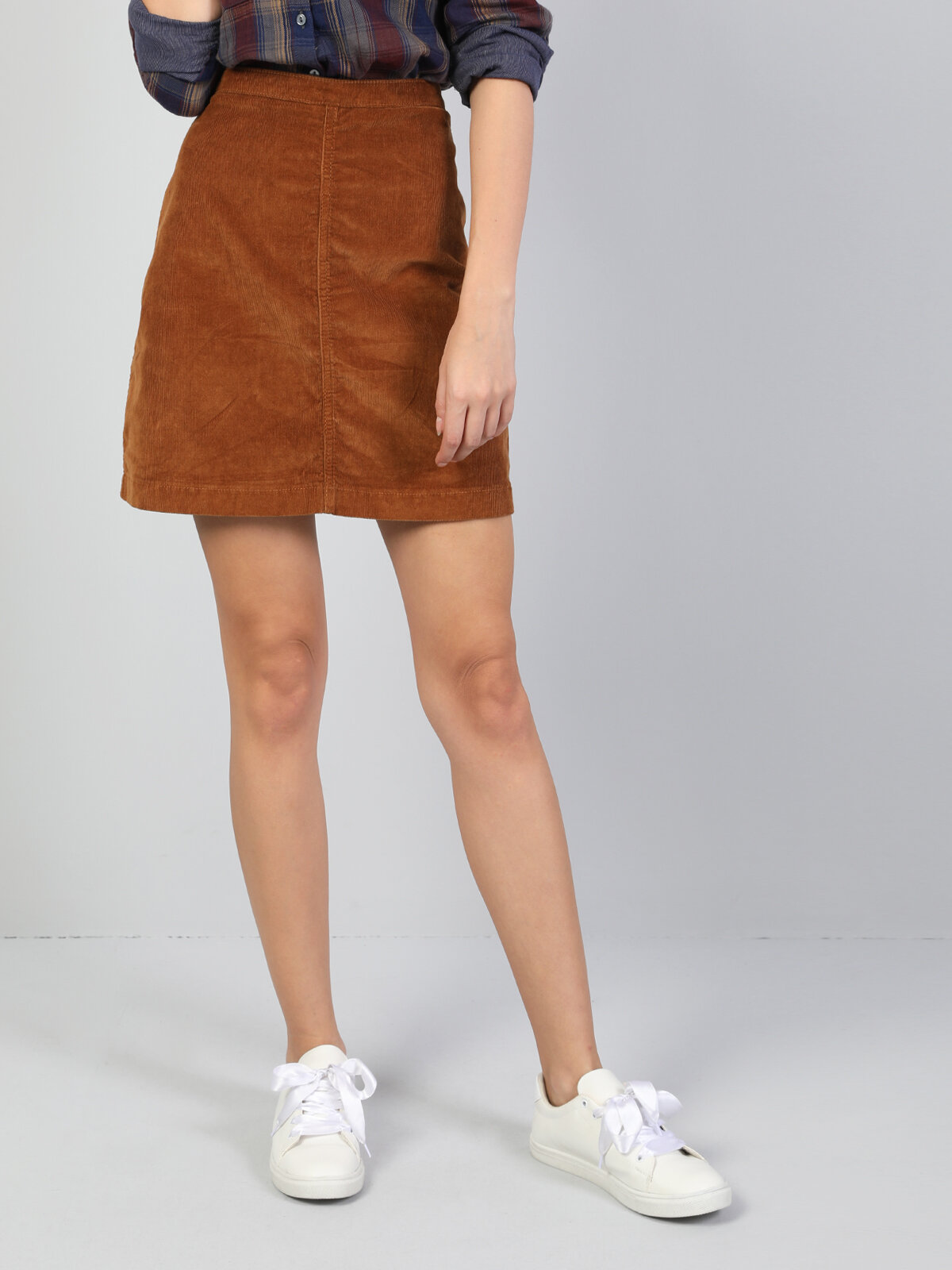 Colins Brown Woman Skirt. 1