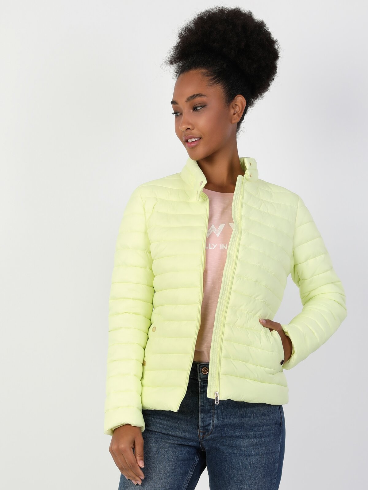Colins Yellow Woman Jackets. 1
