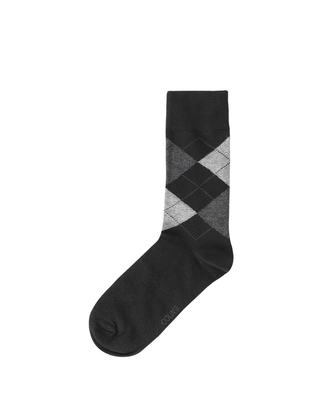 Colins Black Men Socks. 2
