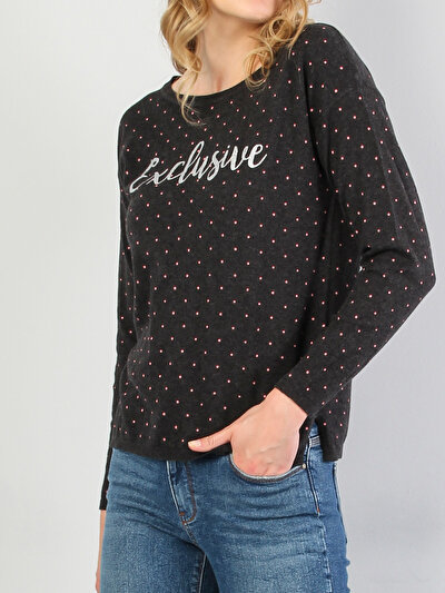 Colins Anthracıte Woman Sweaters. 1