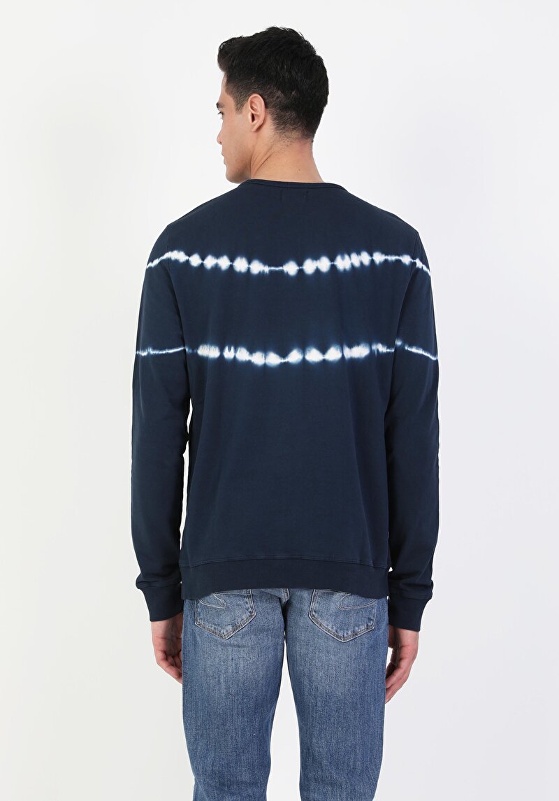 Regular Fit Erkek Lacivert Sweatshirt
