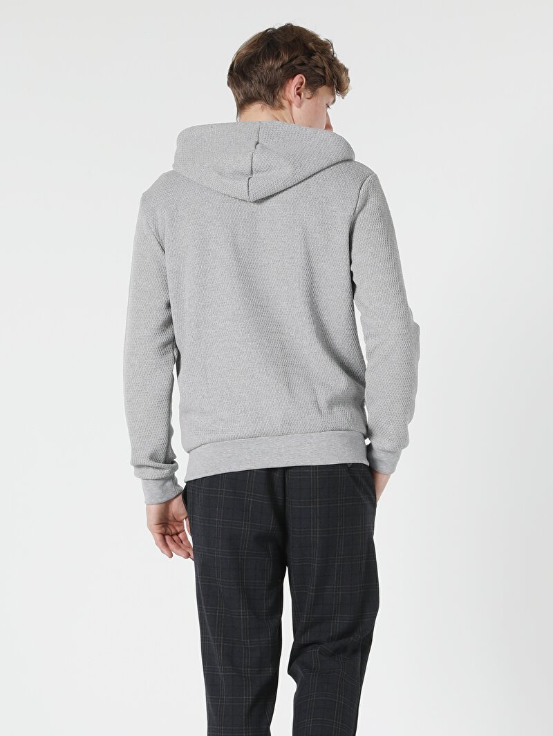 Regular Fit Erkek Gri Ceket