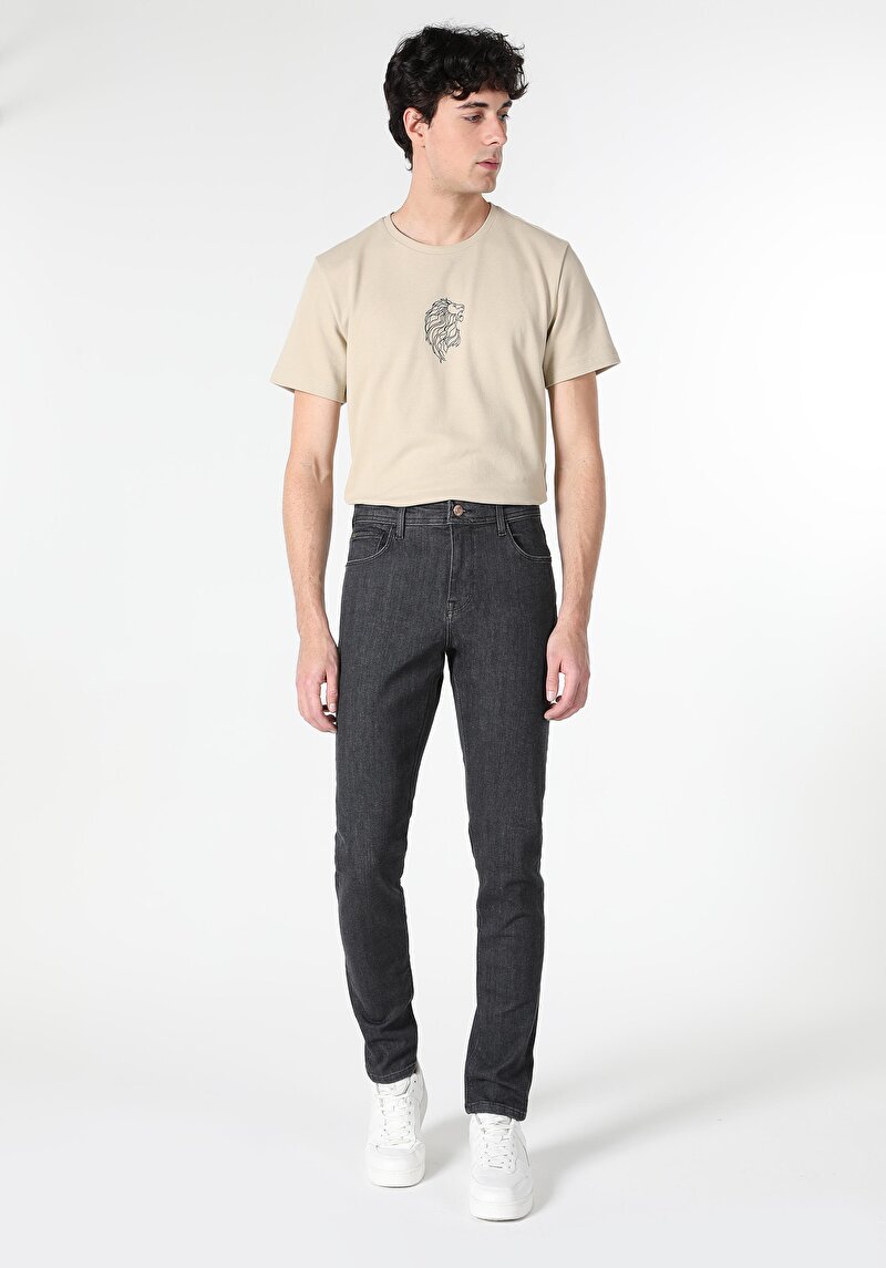 Slim Fit Erkek Denim Jean Pantolon