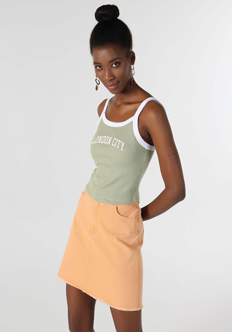 Slim Fit Kadın Atlet