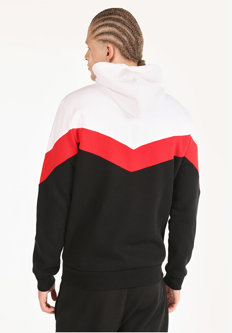 Regular Fit Erkek Siyah Sweatshirt
