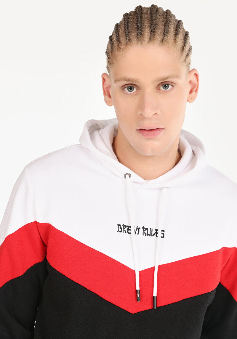 Regular Fit   Erkek Siyah Sweatshirt