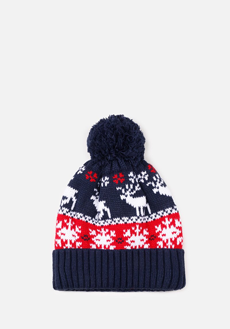 Erkek Çok Renkli Bere