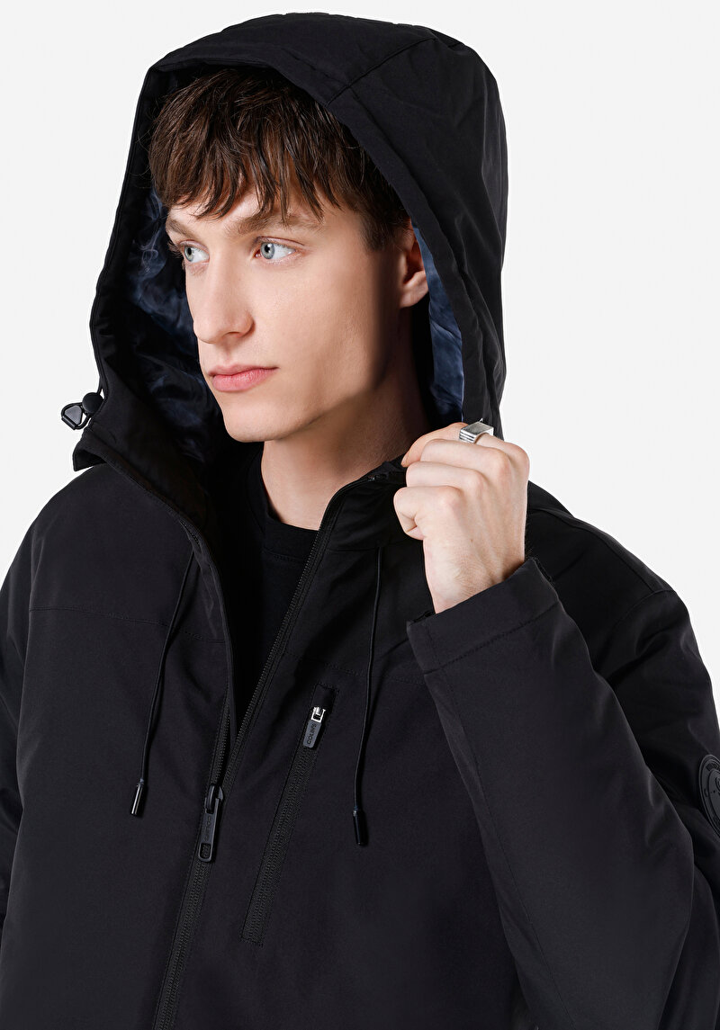 Regular Fit     Erkek Siyah Mont Cl1066656