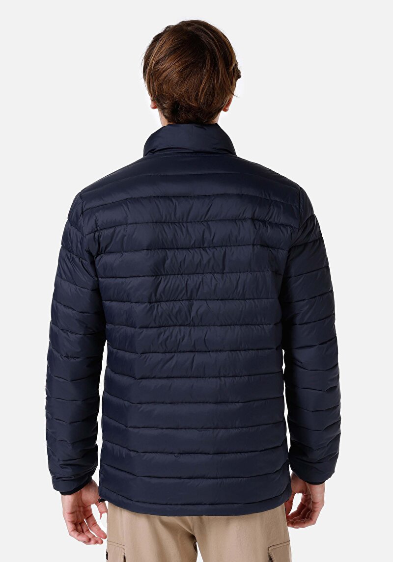 Slim Fit Erkek Lacivert Mont