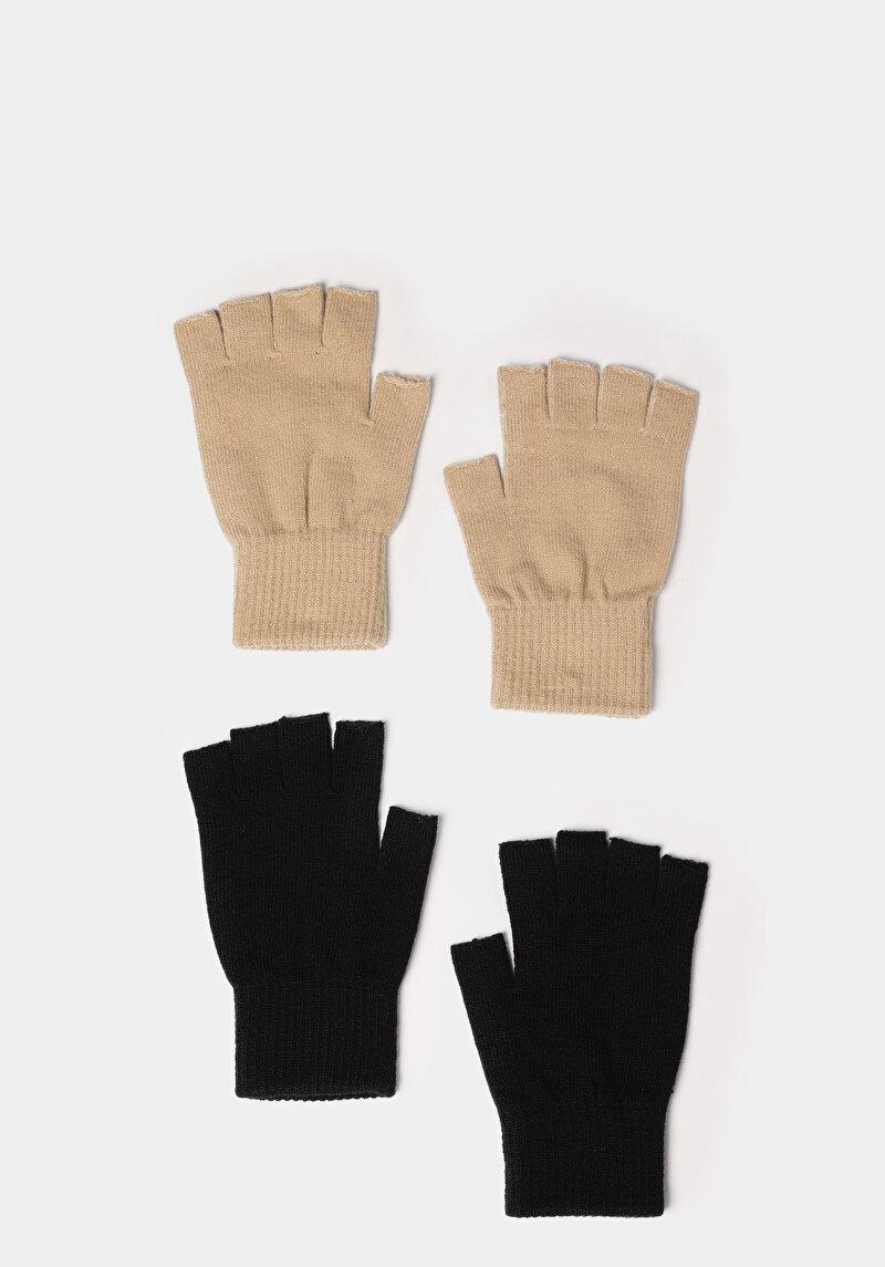 Kadın Çok Renkli Eldiven