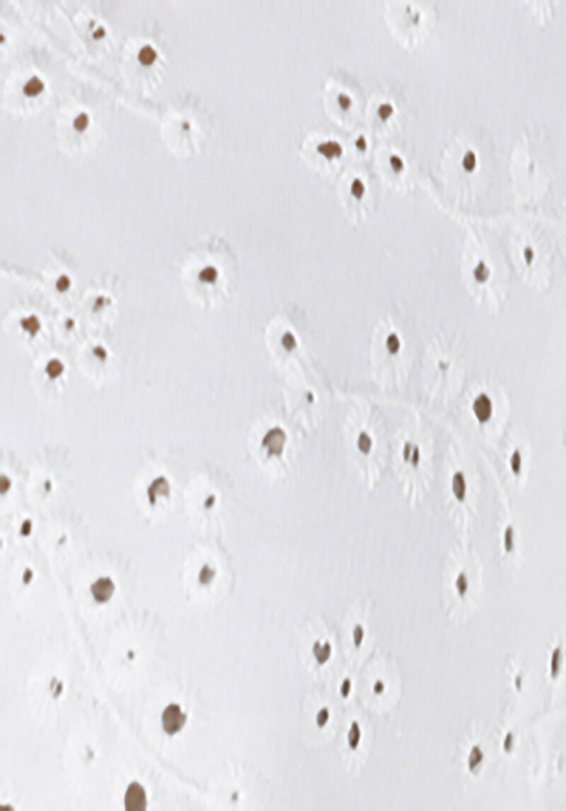 Regular Fit Yuvarlak Yaka Nakışlı Kadın Beyaz Sweatshirt