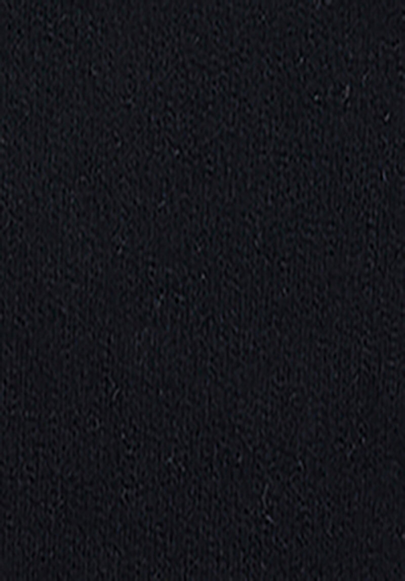 Regular Fit Pamuklu Orta Bel Düz Erkek Siyah Şort