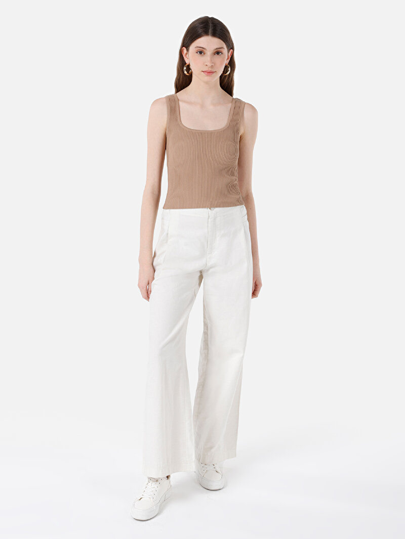 Slim Fit Kadın Kazak