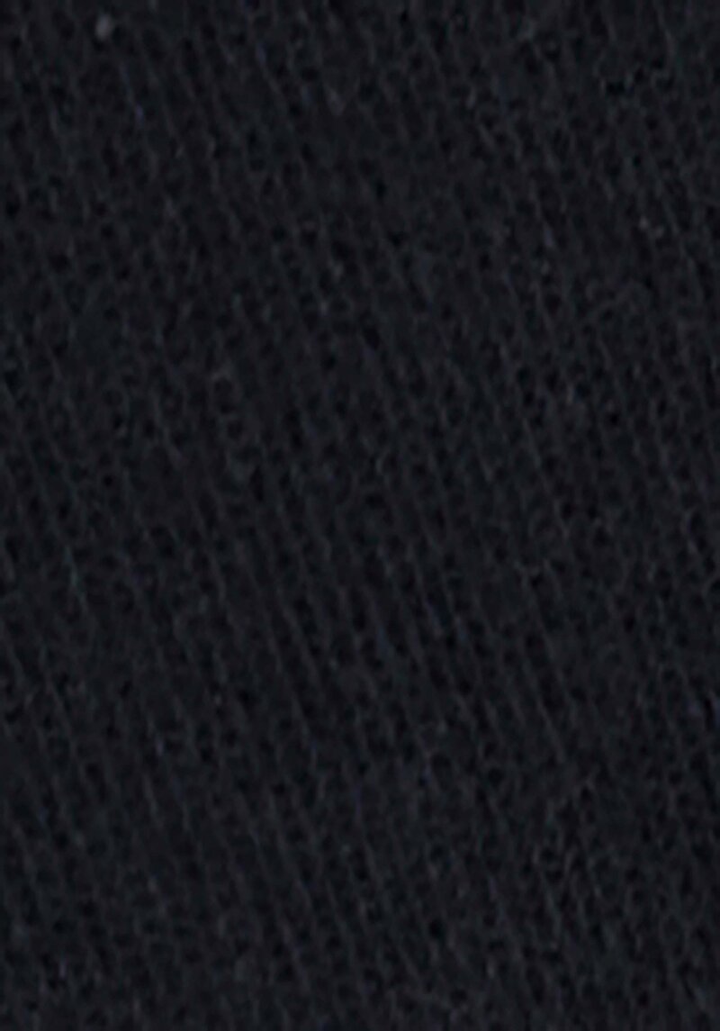 Regular Fit Shirt Neck Düz Erkek Siyah Kısa Kol Gömlek