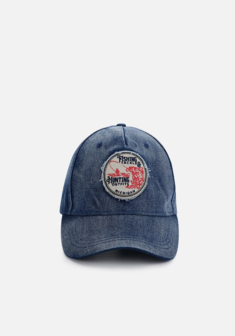 Erkek  Mavi Şapka Cl1068460