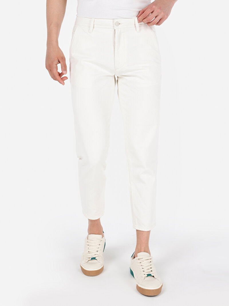 Chıno Erkek Natural Jean Pantolon