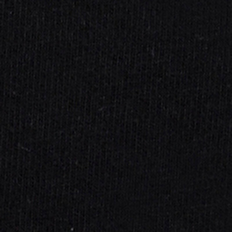 Comfort Fit Yuvarlak Yaka Düz Erkek Siyah Kısa Kol Tişört