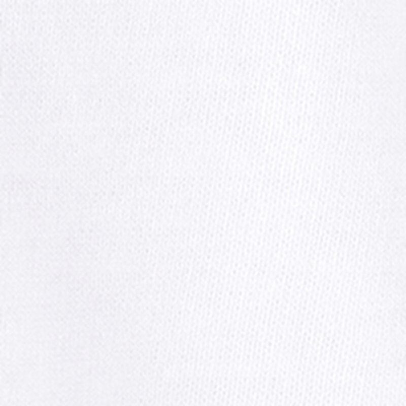 Comfort Fit Yuvarlak Yaka Düz Erkek Beyaz Kısa Kol Tişört