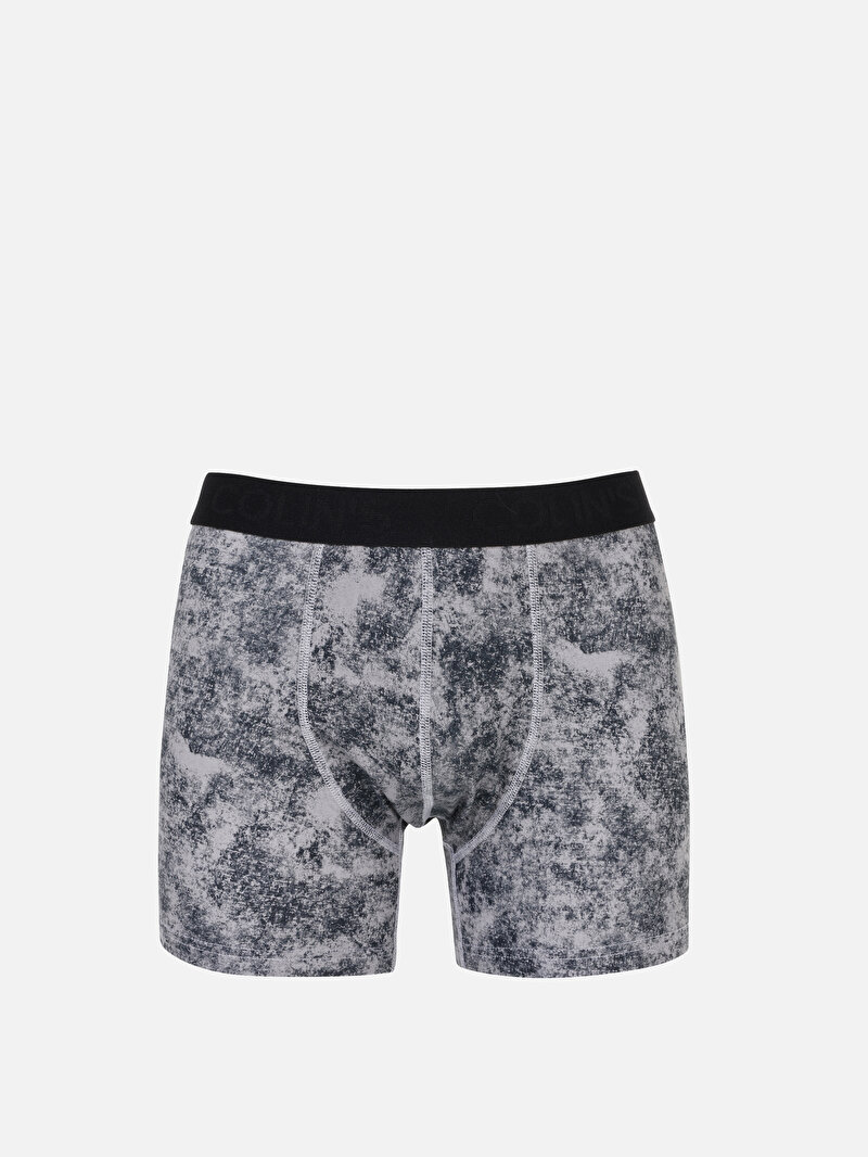 Colin Boxer COLIN'S Modern Fit Düz Erkek Gri Boxer | Colin's