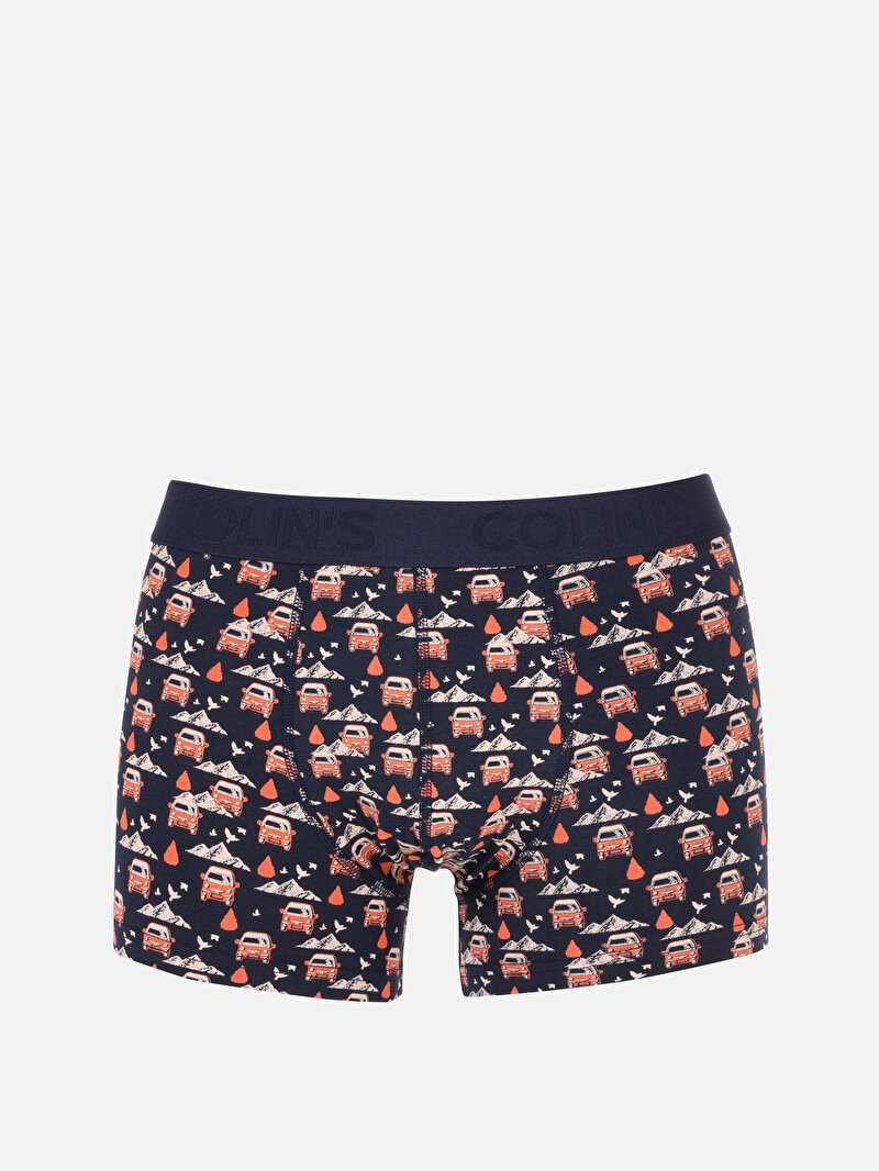 Modern Fit  Erkek Lacivert Boxer