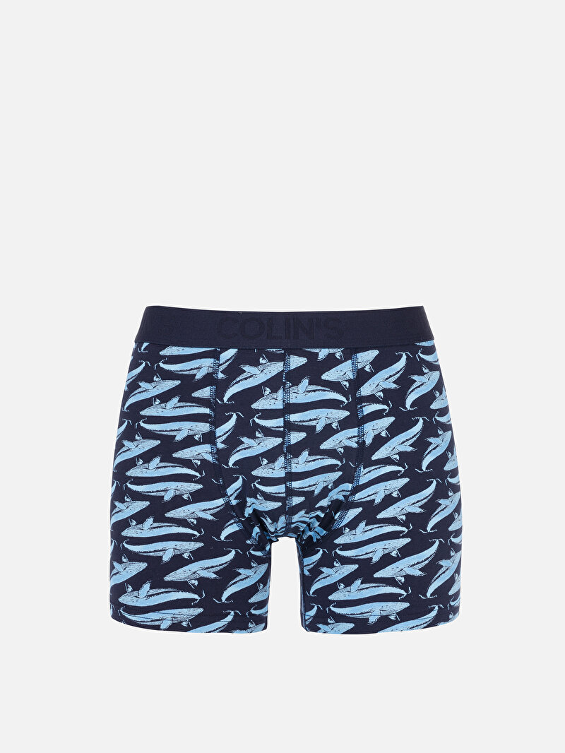Modern Fit  Erkek Lacivert Boxer
