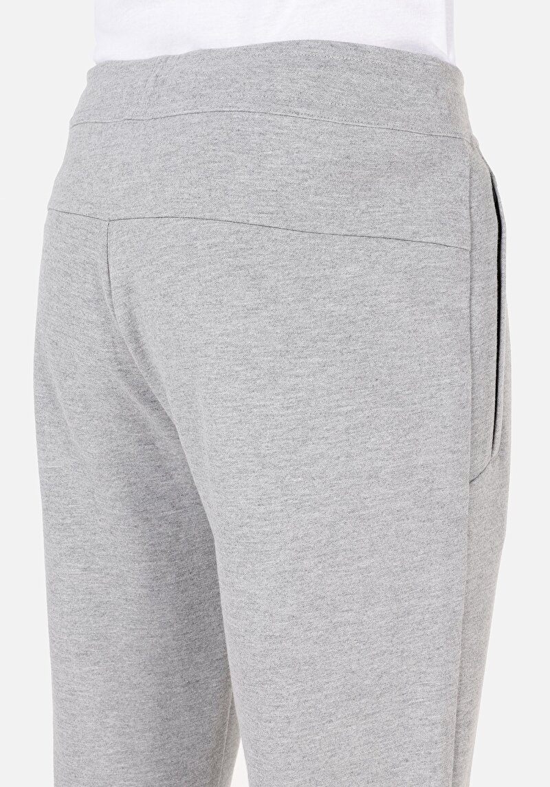 Regular Fit Orta Bel  Erkek Gri Eşofman Altı