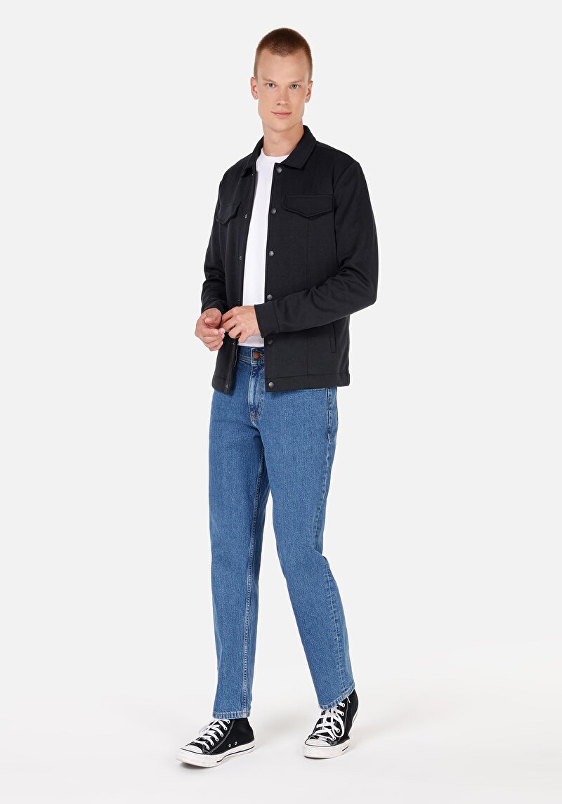 Slim Fit    Erkek Lacivert Ceket