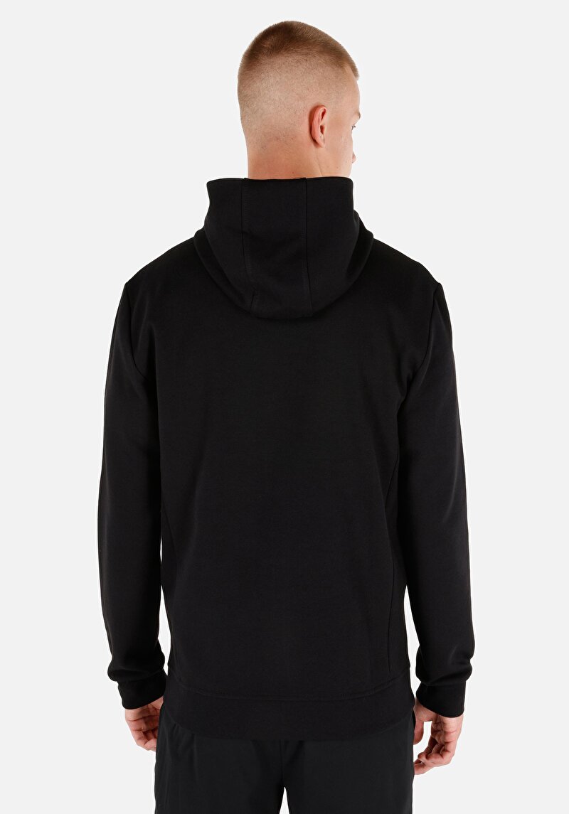 Regular Fit Erkek Siyah Fermuarlı Ceket