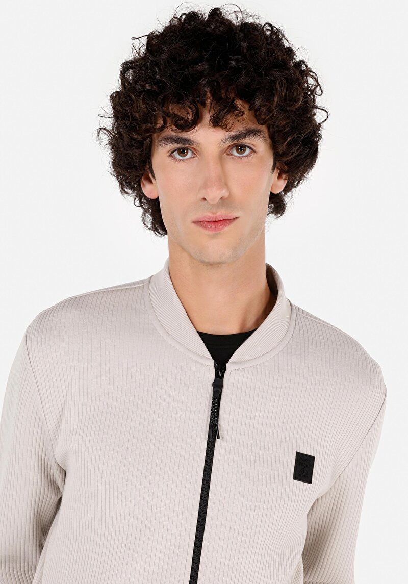 Slim Fit Erkek Taş Ceket