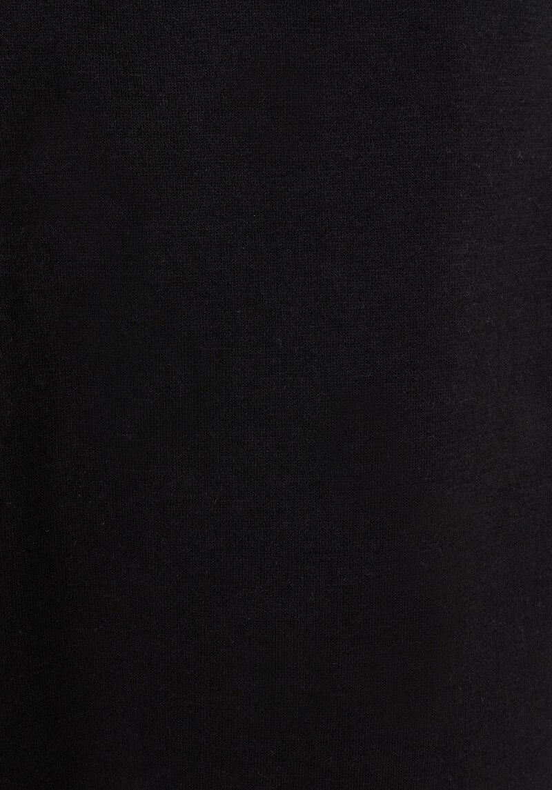 Slim Fit Orta Bel Erkek Pamuk Karışımlı Siyah Eşofman Altı