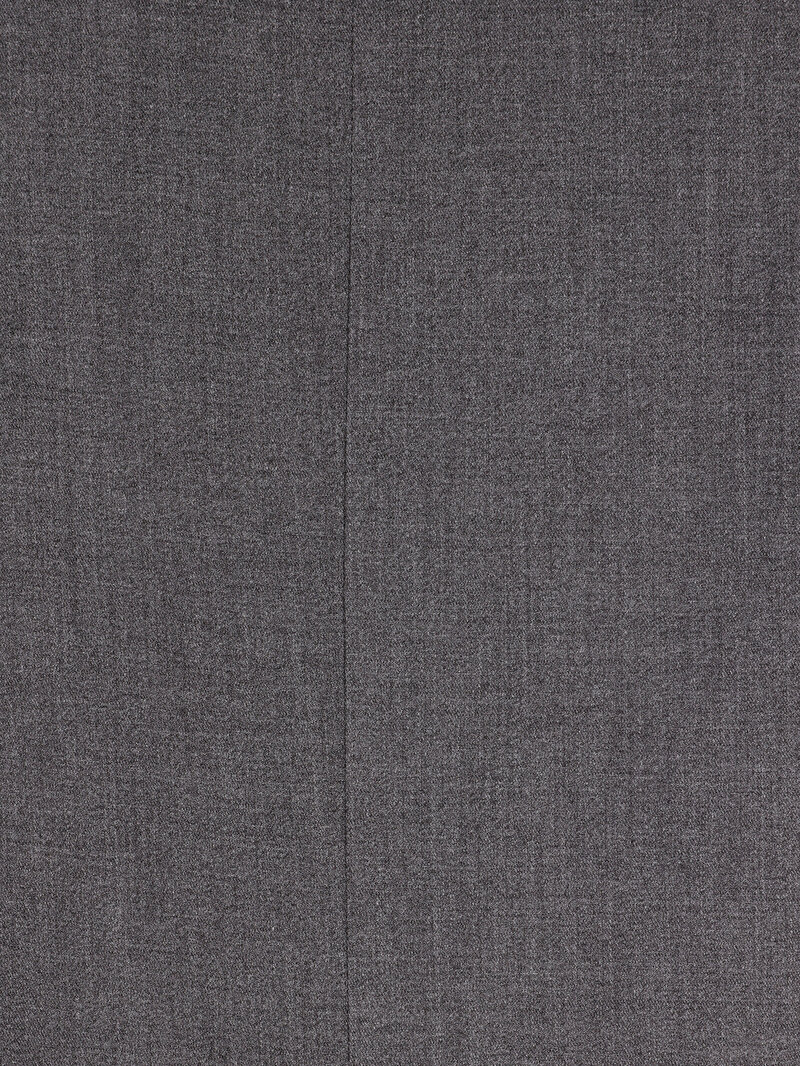 Regular Fit Düğmeli Kadın Gri Ceket