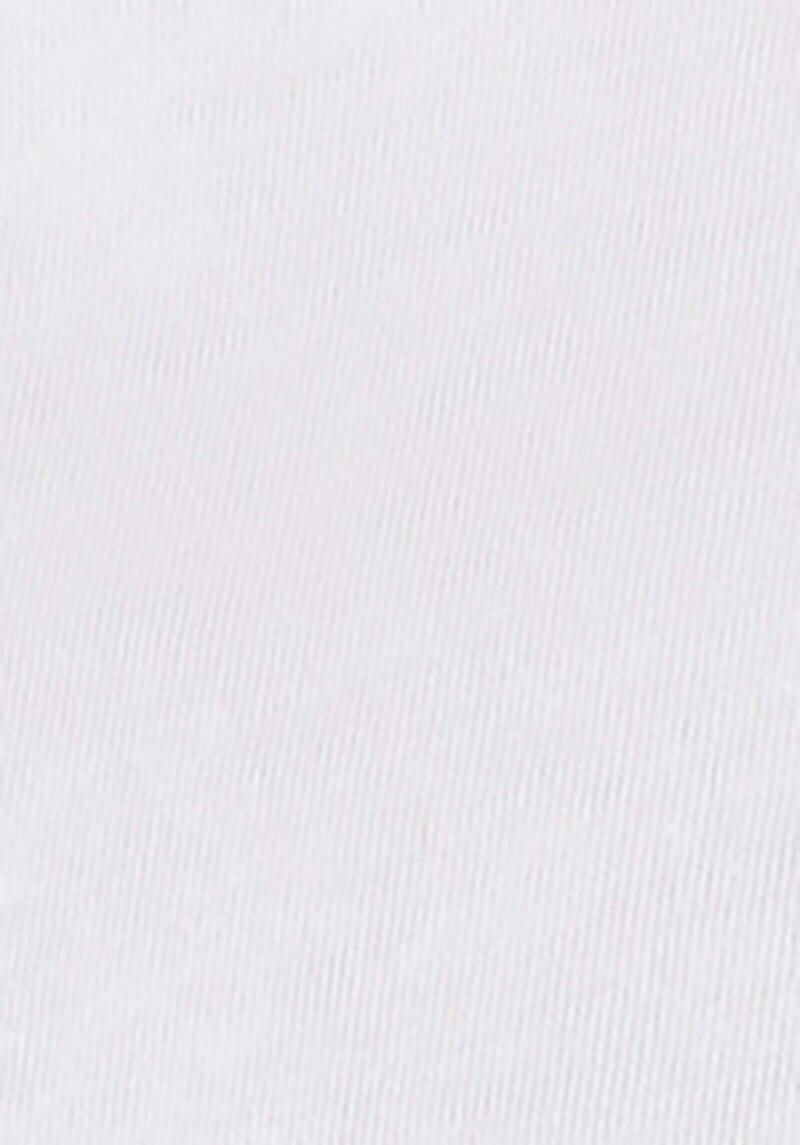 Comfort Fit Yuvarlak Yaka Düz Erkek Beyaz Kısa Kol Tişört