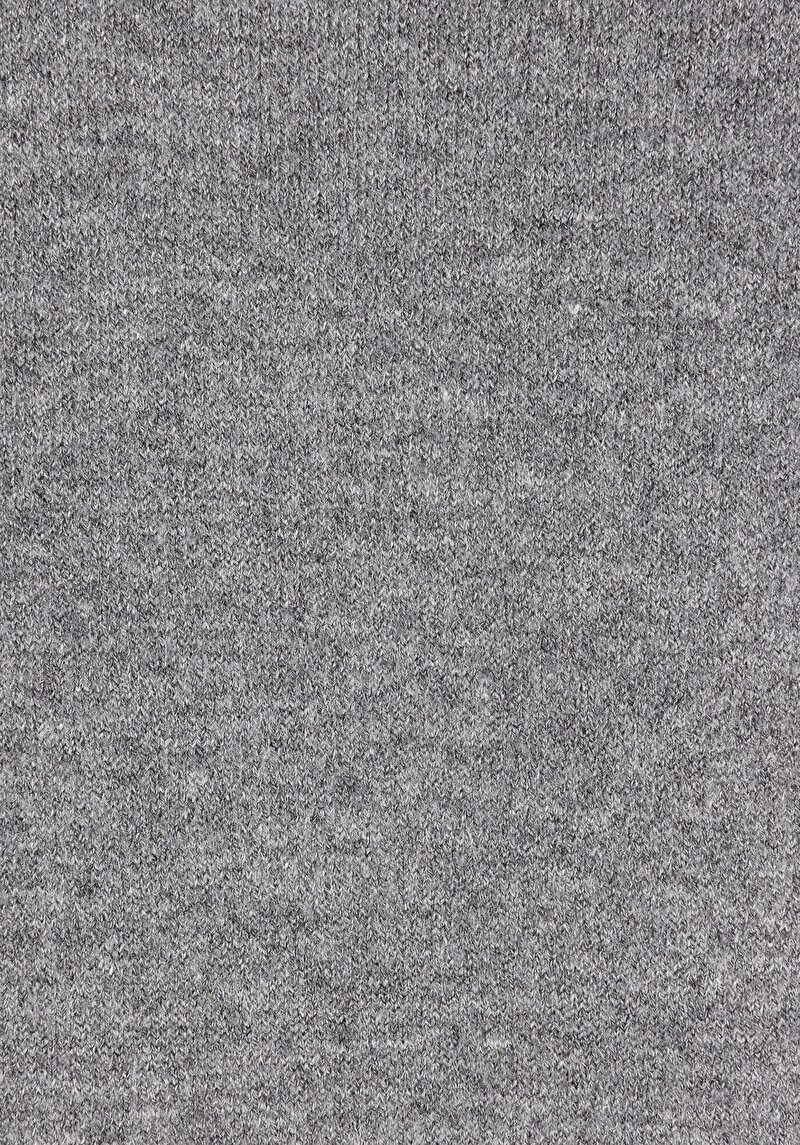 Regular Fit  Kadın Gri Kısa Kol Elbise