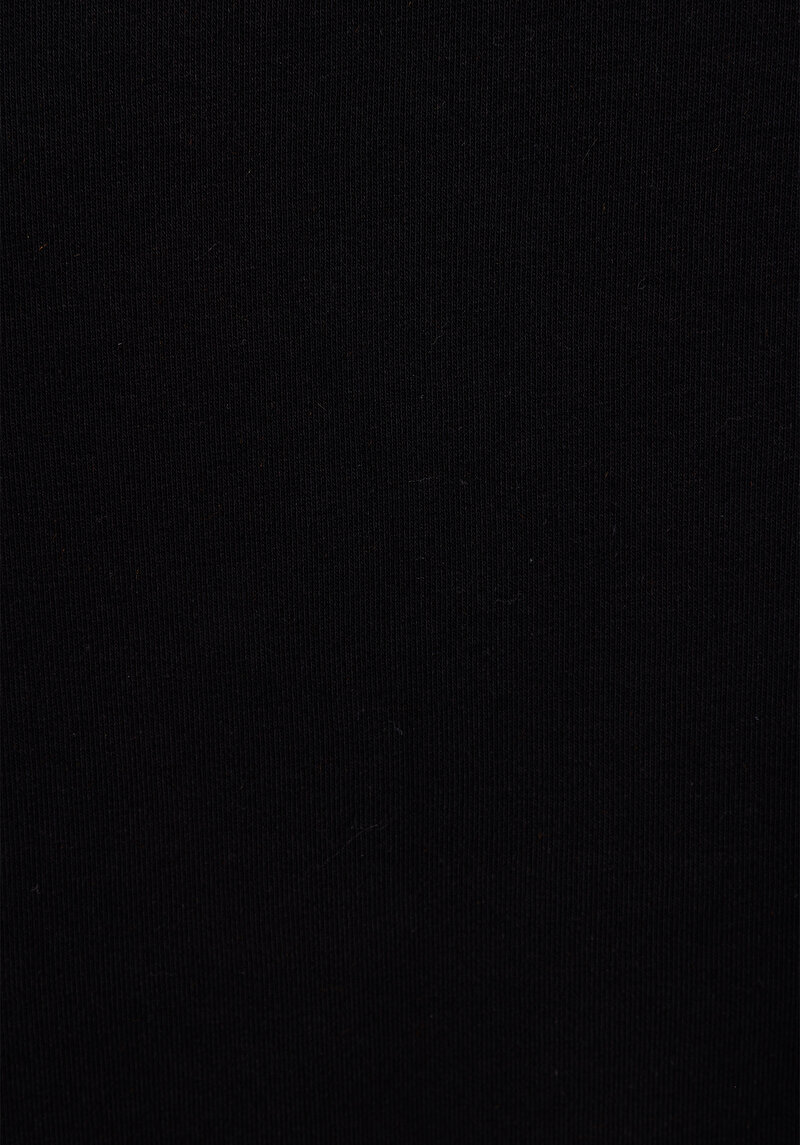 Comfort Fit   Erkek Siyah Sweatshirt