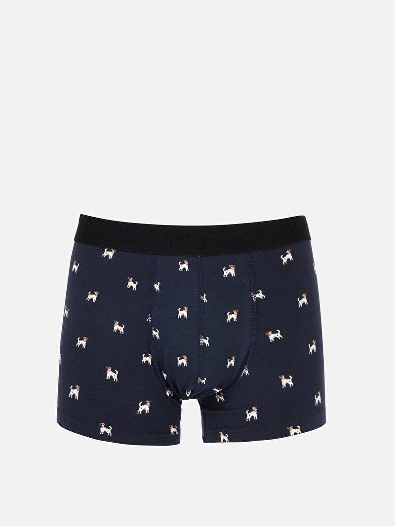 Modern Fit  Erkek Lacivert Boxer
