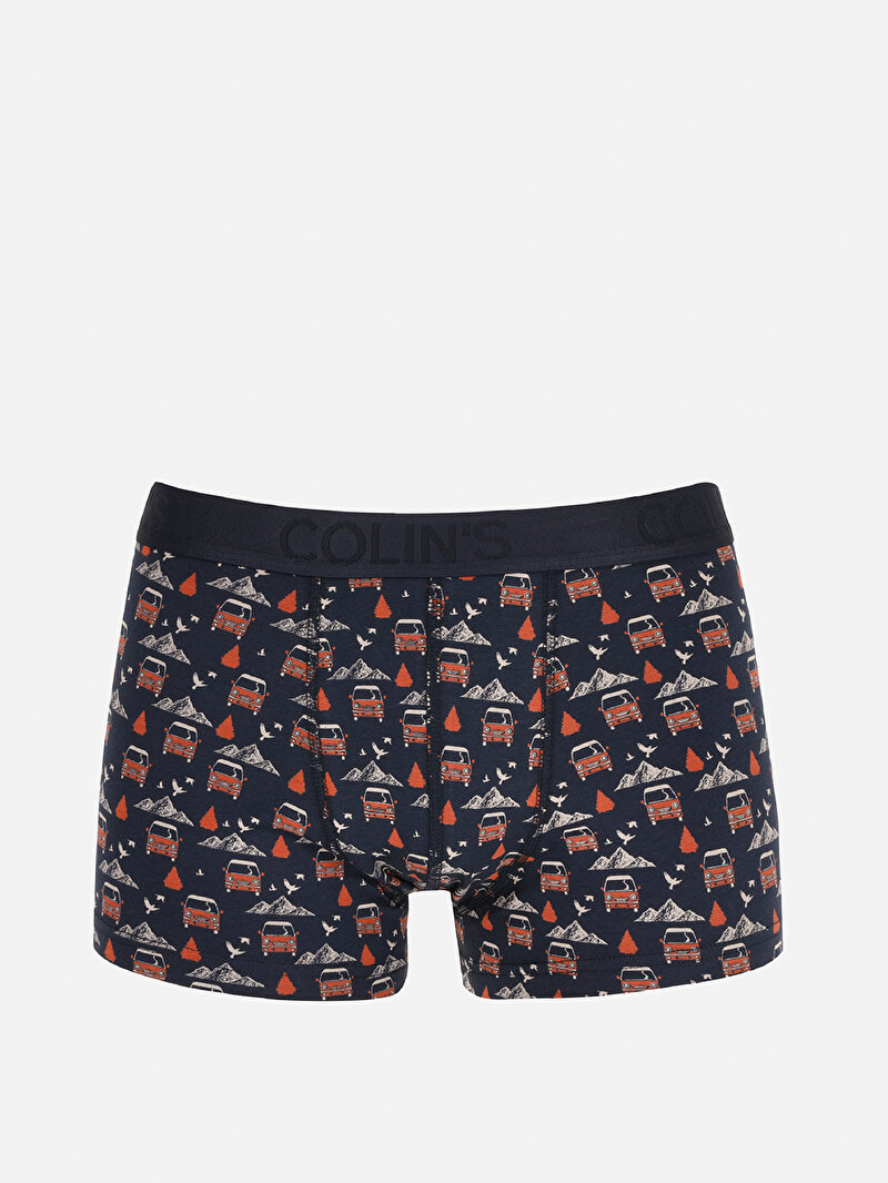 Modern Fit Erkek Lacivert Boxer