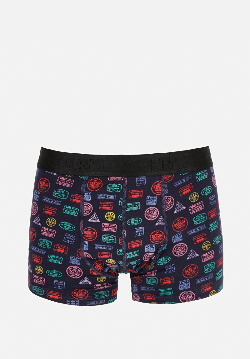 Modern Fit  Erkek Lacivert Boxer