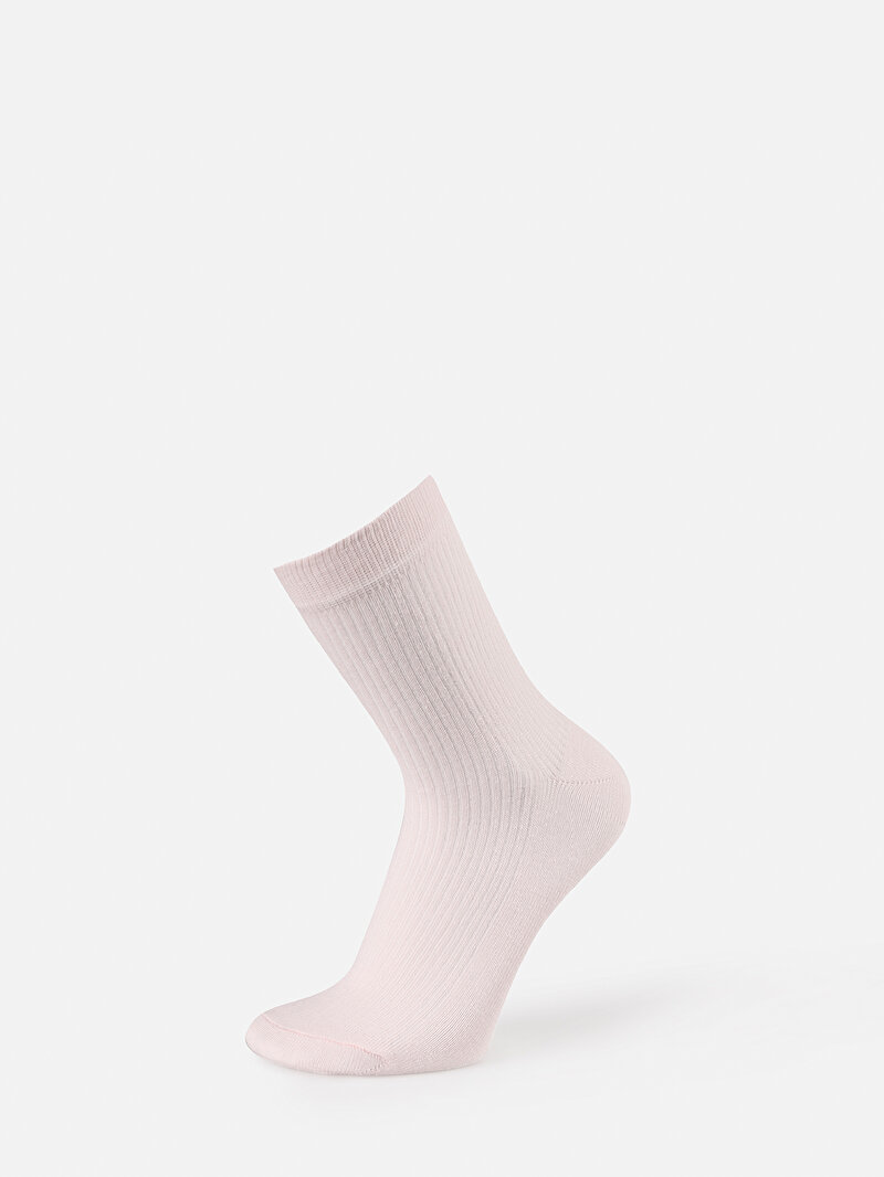 Kadın Pembe Çorap