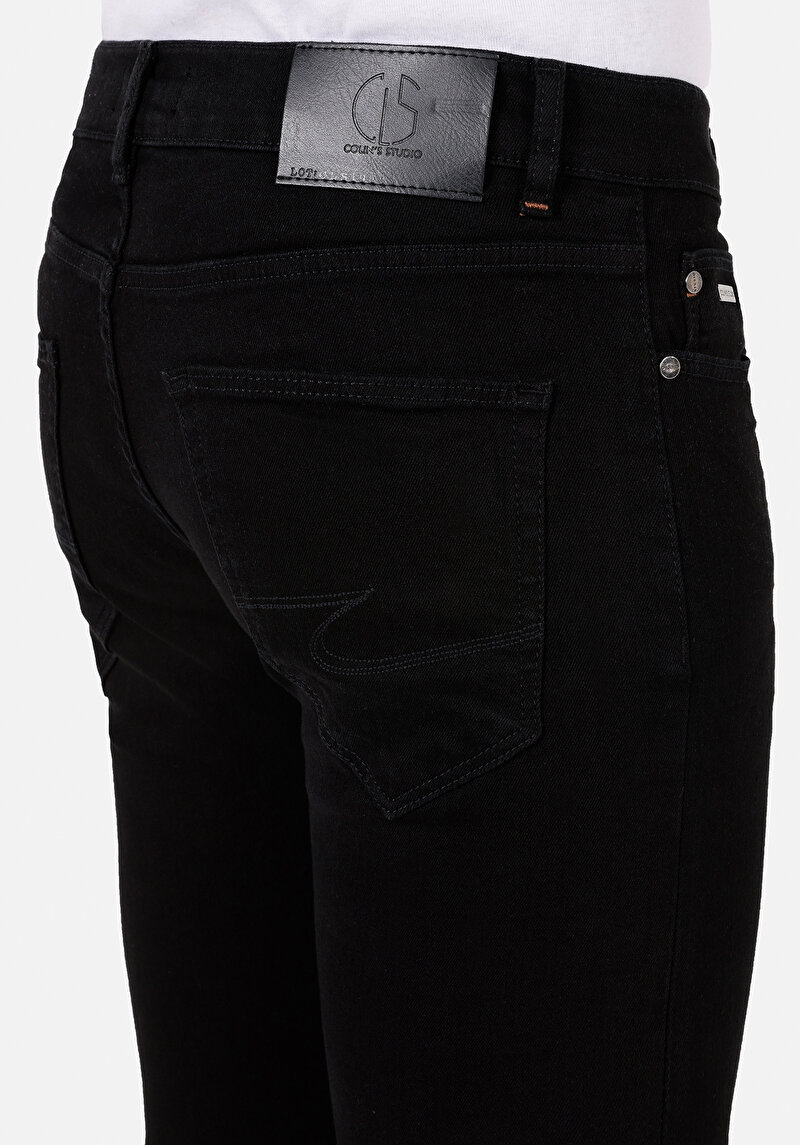 Skinny Fit   Erkek Koyu İndigo Jean Pantolon