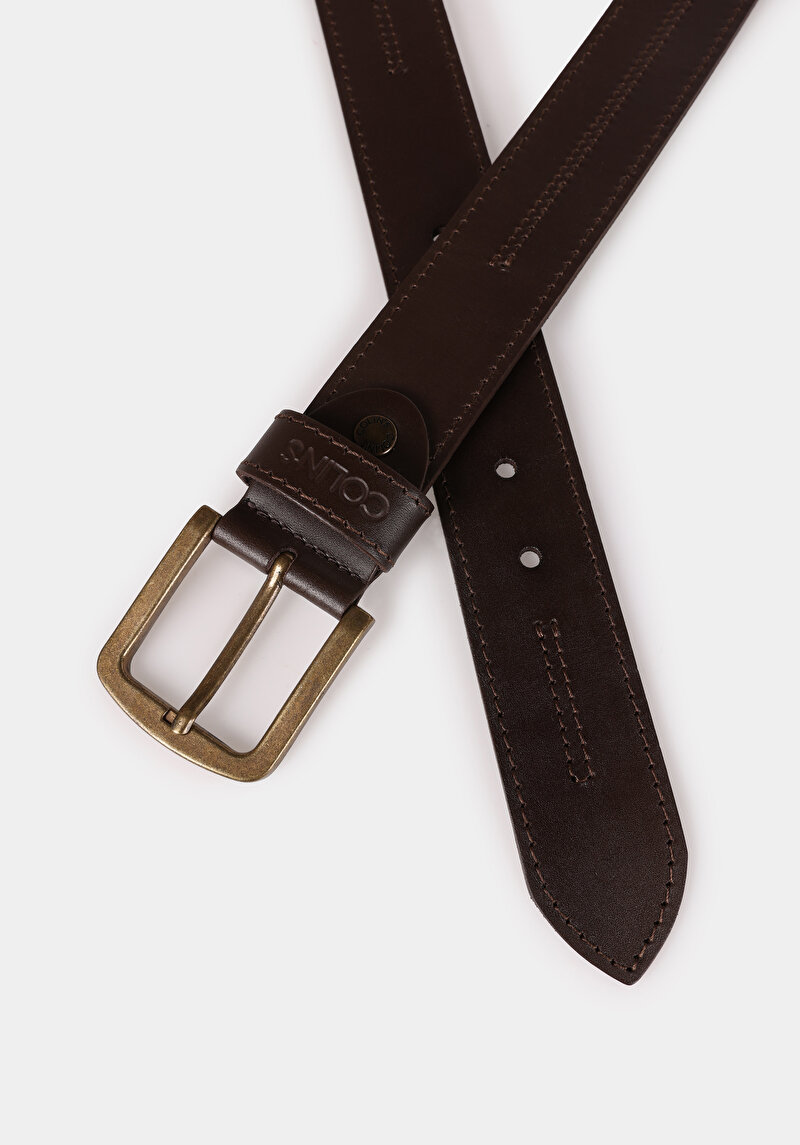 Erkek Kahverengi Kemer