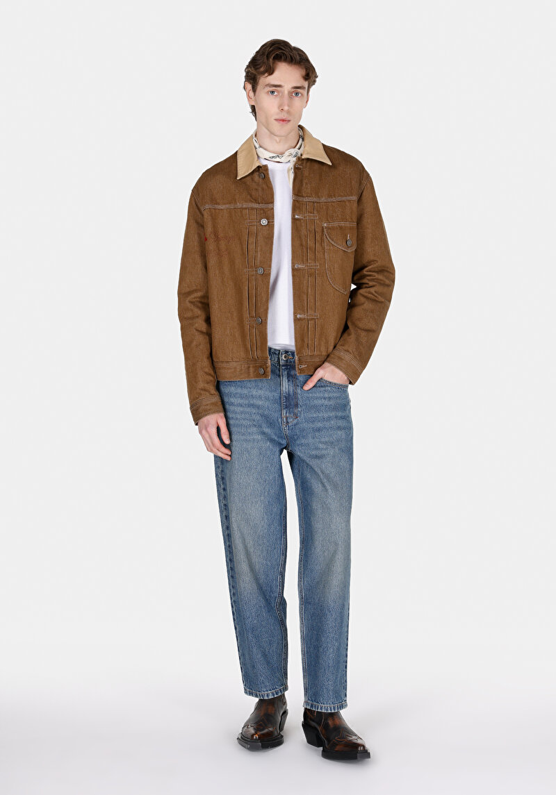 Regular Fit Erkek Kahverengi Ceket