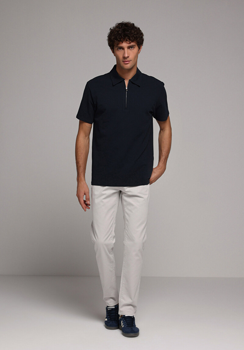 Straıght Fıt Düşük Bel Düz Paça Erkek Taş Pantolon