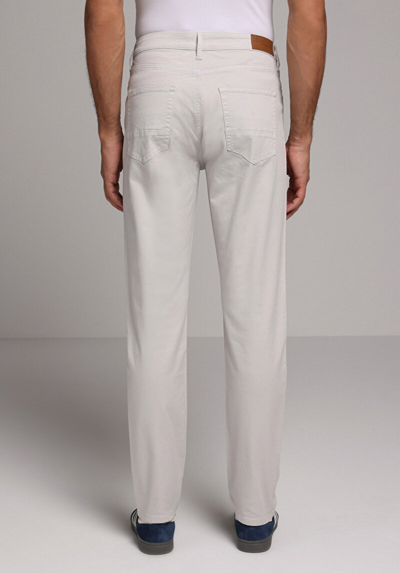 Straıght Fıt Düşük Bel Düz Paça Erkek Taş Pantolon