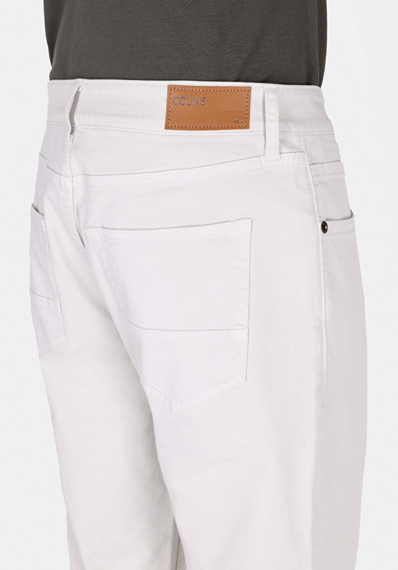 Straıght Fıt Düşük Bel Düz Paça Erkek Taş  Pantolon