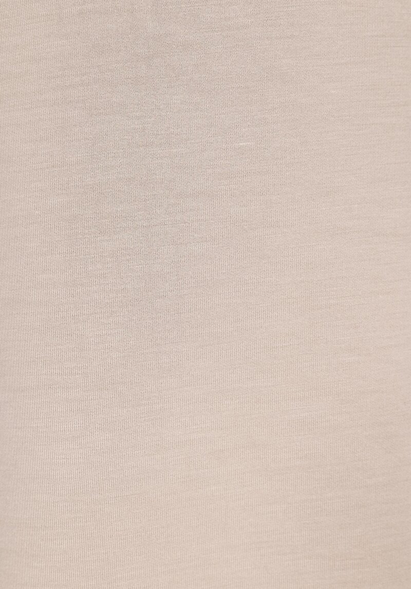 Regular Fit Orta Bel Düz Kadın Bej Eşofman Altı