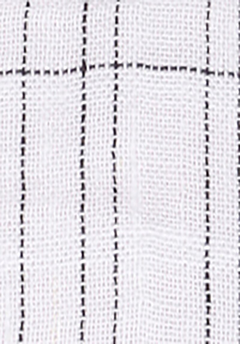 Regular Fit Dokuma Kadın Beyaz Elbise